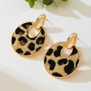 brincos animal print