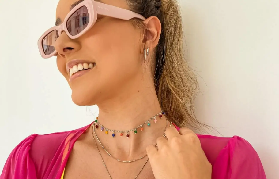 joias coloridas